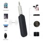 Clip r&eacute;cepteur sans fil AUX musique mains libres - R&eacute;cepteur sans fil noir - Bluetooth 4.1