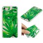 Housse en TPU pour Feuilles Tropicales pour iPhone 7 8 SE 2020 SE 2022 - Vert Transparent