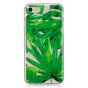 Coque TPU Feuilles Tropicales compatible avec iPhone 7 8 SE 2020 SE 2022 - Vert Transparent