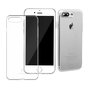 Coque transparente Baseus Simple Series compatible avec iPhone 7 Plus 8 Plus - Transparente