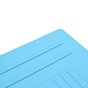 &Eacute;tui en marbre &agrave; couverture en marbre compatible avec iPad 2017 2018 - Blanc Gris