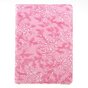 Coque rotative Flower iPad 2017 2018 - Rose