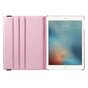&Eacute;tui rotatif floral compatible avec iPad 2017 2018 - Rose