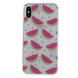 Coque Past&egrave;que Coque TPU compatible avec iPhone X XS - Transparente