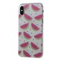 Coque Past&egrave;que Coque TPU compatible avec iPhone X XS - Transparente