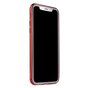 Sulada Transparent compatible avec iPhone X XS TPU Case - Rouge M&eacute;tallis&eacute;