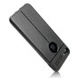 Cuir Litchi Grain la coque TPU compatible avec iPhone 7 8 - Noir