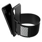 Bande de sport Housse de protection en silicone compatible avec iPhone X XS - Bracelet noir