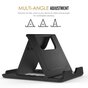 Support de t&eacute;l&eacute;phone de bureau pliable universel - Noir r&eacute;glable
