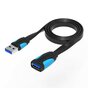 Vention A13 USB 3.0 m&acirc;le &agrave; femelle c&acirc;ble d&#039;extension c&acirc;ble de transfert de donn&eacute;es synchronisation - longueur 2 m