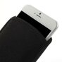 &Eacute;tui universel &agrave; glisser en n&eacute;opr&egrave;ne pour smartphone, pochette pour t&eacute;l&eacute;phone - Noir