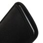 &Eacute;tui universel &agrave; glisser en n&eacute;opr&egrave;ne pour smartphone, pochette pour t&eacute;l&eacute;phone - Noir