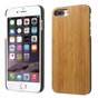 &Eacute;tui en bois en bambou compatible avec iPhone 7 Plus 8 Plus - Bois v&eacute;ritable