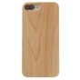 Etui en bois clair Etui en bois pour iPhone 7 Plus 8 Plus - Marron clair