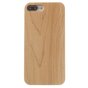 &Eacute;tui en bois clair &eacute;tui en bois compatible avec iPhone 7 Plus 8 Plus - Marron clair
