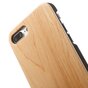&Eacute;tui en bois clair &eacute;tui en bois compatible avec iPhone 7 Plus 8 Plus - Marron clair