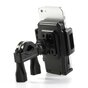 Support de t&eacute;l&eacute;phone pour guidon de v&eacute;lo, support de v&eacute;lo universel r&eacute;glable - Noir