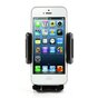 Support de t&eacute;l&eacute;phone pour guidon de v&eacute;lo, support de v&eacute;lo universel r&eacute;glable - Noir