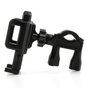 Support de t&eacute;l&eacute;phone pour guidon de v&eacute;lo, support de v&eacute;lo universel r&eacute;glable - Noir