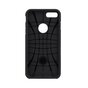 &Eacute;tui hybride en plastique TPU standard compatible avec iPhone 7 8 - Noir