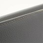 Portefeuille universel pour smartphone et biblioth&egrave;que en cuir - Gris