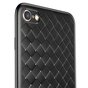 Coque iPhone 6 6s en TPU Baseus Weaving Case - Noire