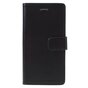 Etui Portefeuille iPhone 6 6s Mercury Blue Moon Bookcase - Cuir Noir