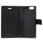 &Eacute;tui portefeuille Mercury Blue Moon Bookcase compatible avec iPhone 6 6s - Cuir noir