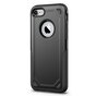 Coque antichoc Pro Armor compatible avec iPhone 7 8 SE 2020 SE 2022 - Coque noire