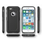 Coque antichoc Pro Armor compatible avec iPhone 7 8 SE 2020 SE 2022 - Coque noire