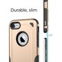 Coque antichoc Pro Armor compatible avec iPhone 7 8 SE 2020 SE 2022 - Protection Case Gold - Protection suppl&eacute;mentaire