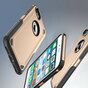 Coque antichoc Pro Armor compatible avec iPhone 7 8 SE 2020 SE 2022 - Protection Case Gold - Protection suppl&eacute;mentaire