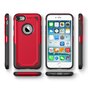 Coque iPhone 7 8 SE 2020 SE 2022 Antichoc Pro Armor - Housse de Protection Rouge