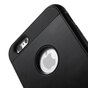 Housse de protection antichoc en TPU compatible avec iPhone 6 6s - Tr&egrave;s robuste - Noir