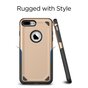 Coque de protection Pro Armor Gold compatible avec iPhone 7 Plus 8 Plus - Gold Case