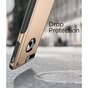 Coque de protection Pro Armor Gold compatible avec iPhone 7 Plus 8 Plus - Gold Case