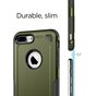 &Eacute;tui de protection Pro Armor Army Green compatible avec iPhone 7 Plus 8 Plus - &Eacute;tui vert