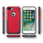 &Eacute;tui de protection Pro Armor Red compatible avec iPhone 7 Plus 8 Plus - &Eacute;tui rouge