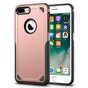 Coque de protection Pro Armor compatible avec iPhone 7 Plus 8 Plus - Rose Gold Case