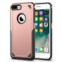 &Eacute;tui de protection Pro Armor pour iPhone 7 Plus 8 Plus - &Eacute;tui en or rose