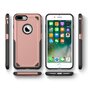 Coque de protection Pro Armor compatible avec iPhone 7 Plus 8 Plus - Rose Gold Case