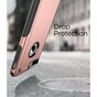 Coque de protection Pro Armor compatible avec iPhone 7 Plus 8 Plus - Rose Gold Case
