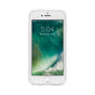 Coque iPhone 6 6s 7 8 SE 2020 SE 2022 en TPU Xqisit Mitico Bumper - Argent Transparent