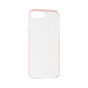 Coque iPhone 6 Plus 6s Plus 7 Plus 8 Plus en TPU Xqisit Mitico Bumper - Rose Transparent