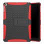 Coque Survivor standard compatible avec iPad 2017 2018 - Rouge Noir