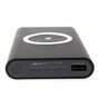 Batterie externe universelle et chargeur sans fil Qi 10 000 mAh - Noir