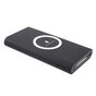 Batterie externe universelle et chargeur sans fil Qi 10 000 mAh - Noir