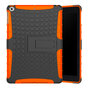 Housse de protection standard Survivor compatible avec iPad 2017 2018 - Orange Noir