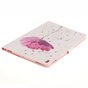 &Eacute;tui pliable rustique &agrave; fleurs compatible avec iPad Air 3 (2019) et &agrave; l&#039;iPad Pro 10,5 pouces - Blanc Rose