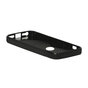 Coque noire compatible avec iPhone 5 5s SE 2016 Coque robuste en TPU Design &eacute;l&eacute;gant